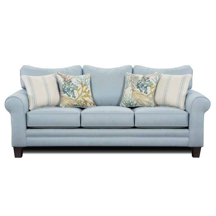 Lark Manor Amicon 88'' Upholstered Sofa & Reviews Wayfair